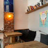 Cosy interior at Kaffee Stark in Hamburg