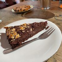 Chocolate cake at Kaffee Stark in Hamburg