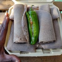 Stuffed pepper at Cafe Dareye in Oakland