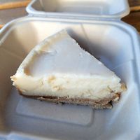 Cheesecake (tastes similar to daiya) at Cafe Dareye in Oakland