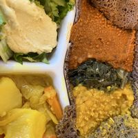 Standard veggie combo ❤️  at Cafe Dareye in Oakland