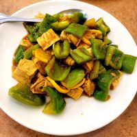 Lemin Grass Bean Curd w/ Lemon at Veggie Lee in Hayward