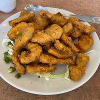 Fried Pumpkin at Veggie Lee in Hayward