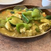 Chicken curry   at Veggie Lee in Hayward