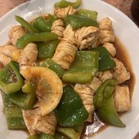 Lemongrass bean curd  at Veggie Lee in Hayward