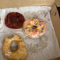 Vegan donuts! They have vegan donuts every Saturday 9am-5pm   at Buttermilk Bake Shop in Petersburg