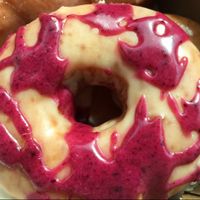 v blueberry lemon vegan donut at Buttermilk Bake Shop in Petersburg