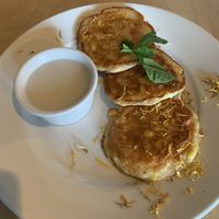 racuchy at Vege Bistro - Polish Vegan Food in Warsaw