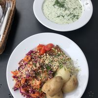 lunch set at Vege Bistro - Polish Vegan Food in Warsaw