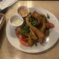 oyster mushroom nuggets #Veganuary at Vege Bistro - Polish Vegan Food in Warsaw