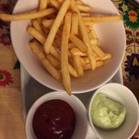 fries at Vege Bistro - Polish Vegan Food in Warsaw