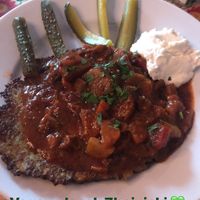 Placek Zbojnicki  at Vege Bistro - Polish Vegan Food in Warsaw