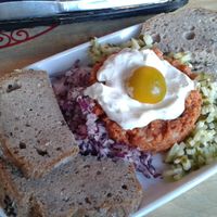 Tartar polaco at Vege Bistro - Polish Vegan Food in Warsaw