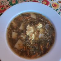 Soup of the day at Vege Bistro - Polish Vegan Food in Warsaw