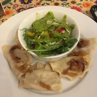 Vegan pierogi  at Vege Bistro - Polish Vegan Food in Warsaw
