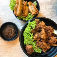 Fried Gyoza, Soy Nuggets  at Greendot 绿一点 - Westgate in West Singapore