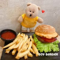 Soy Burger $10.90 at Greendot 绿一点 - Westgate in West Singapore