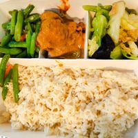 Sesame rice bento at Greendot 绿一点 - Westgate in West Singapore