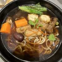 Herbal noodle soup with request to exclude’mutton'  at Greendot 绿一点 - Westgate in West Singapore