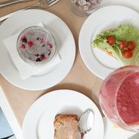 Part of the vegan brunch, veggie salad is missing cuz i was to hungry! Ahah   at Pachamama in Lisbon