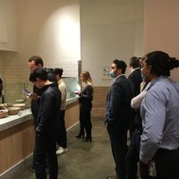 Assembly line at DIG - Midtown East in New York City