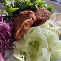 Felafel plate/bowl at Raw Co. Juicery and Food in Escazu