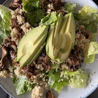 Cesar Salad at Raw Co. Juicery and Food in Escazu