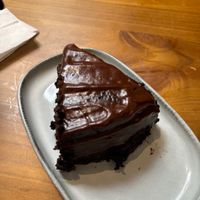 Chocolate cake  at Raw Co. Juicery and Food in Escazu