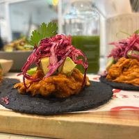 Jackfruit Tacos  at Raw Co. Juicery and Food in Escazu