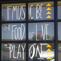 Shakespeare quote  at Flower Child in Scottsdale