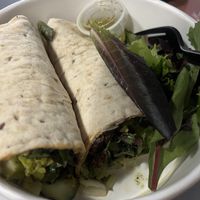 falafel wrap no Taziki  at Flower Child in Scottsdale