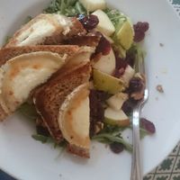 Goatcheese-salad at Cafe Mlynek in Krakow