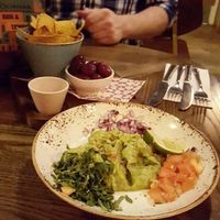 Holy Guacamole starter at Las Iguanas in Edinburgh