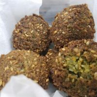 Falafel balls at Fafa's - Iso Roobertinkatu in Helsinki
