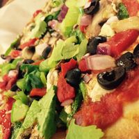 yum at Pizza Artista in Lafayette