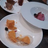 Desserts at Botanique in Madrid