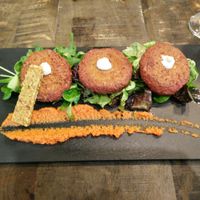 mini-burgers at Botanique in Madrid