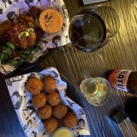 Chicken nuggets en bitterballen  at Rebel Rebel in Dordrecht