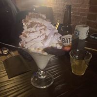 Salted caramel dessert  at Rebel Rebel in Dordrecht