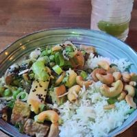 Thai curry bowl at Rebel Rebel in Dordrecht