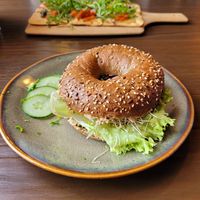 Bagel Tonno at Rebel Rebel in Dordrecht
