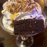 Brownie salted caramel soft serve  at Rebel Rebel in Dordrecht