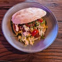 Broodje falafel at Rebel Rebel in Dordrecht