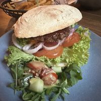 Rebel burger  at Rebel Rebel in Dordrecht