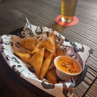 Samosa's at Rebel Rebel in Dordrecht