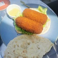 Brood met vegan kroket at Rebel Rebel in Dordrecht