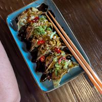 Dumplings at Rebel Rebel in Dordrecht