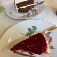 Yummie cheese- and carrotcake at Lokaal in Ghent