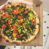 Vegan pizza! at La Grande Orange in Phoenix