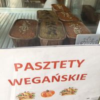 vegan cakes  at BioBazar in Warsaw